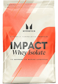 Muscle Fuel MyProtein Impact Whey Isolate Protein 1kg Natural Chocolate White Chocolate