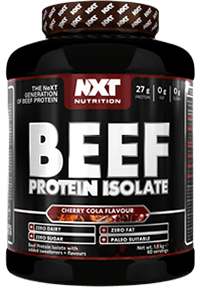 Muscle Fuel NXT Nutrition Beef Protein Isolate 1.8kg Cherry Cola