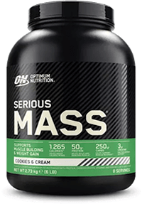 Muscle Fuel Serious Mass Weight Gainer Protein Powder 2.73kg Cookies and Cream